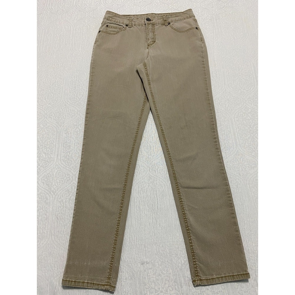 Ruff Hewn Jeans Womens 30x30 Brown Straight Leg Mid Rise Denim Pants